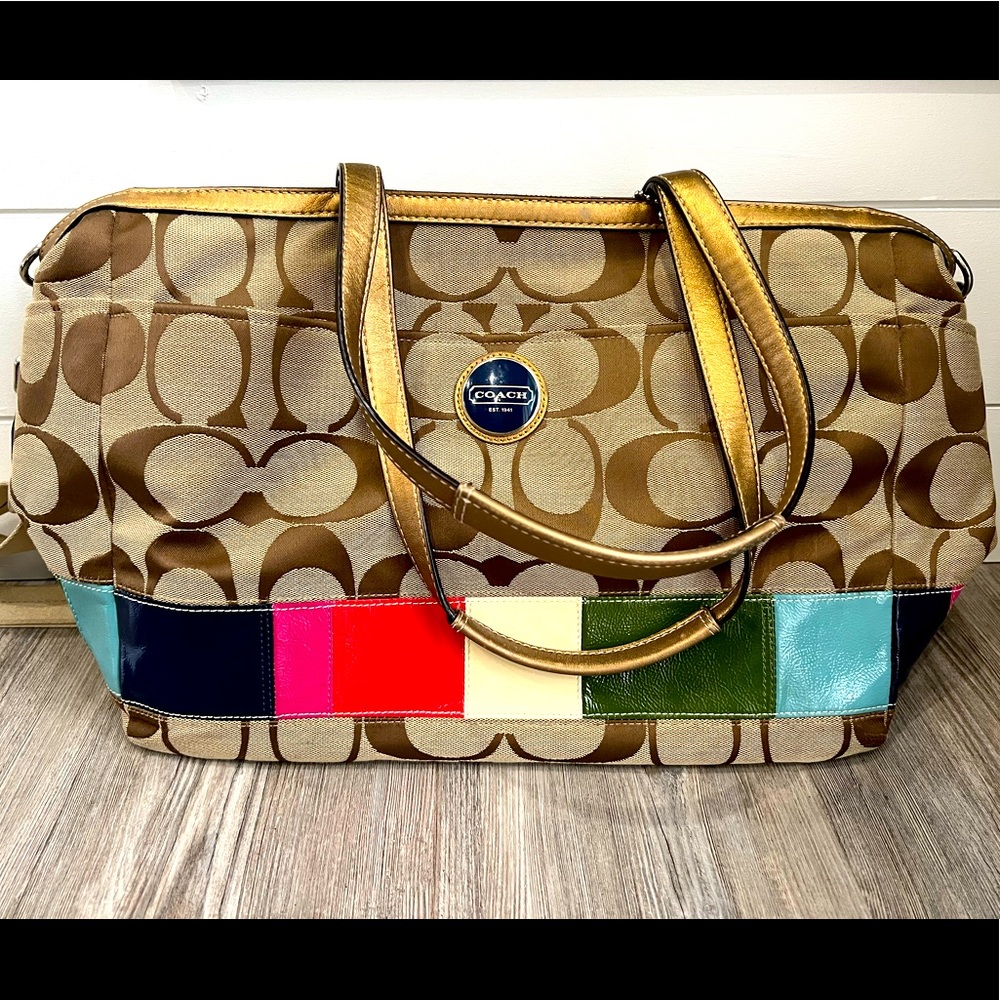 Coach (genuine) diaper bag or shoulder bag